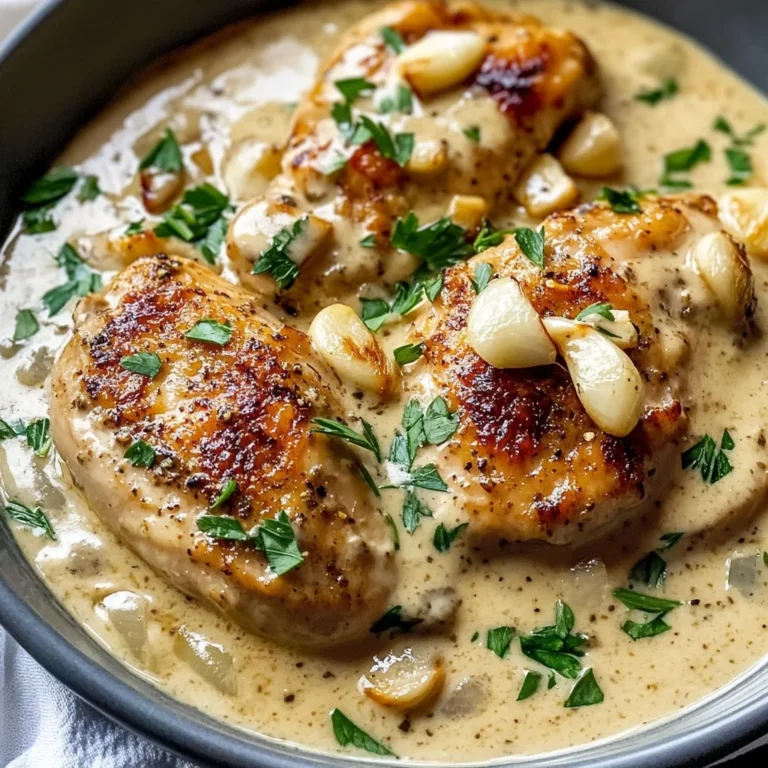 Creamy Garlic Chicken