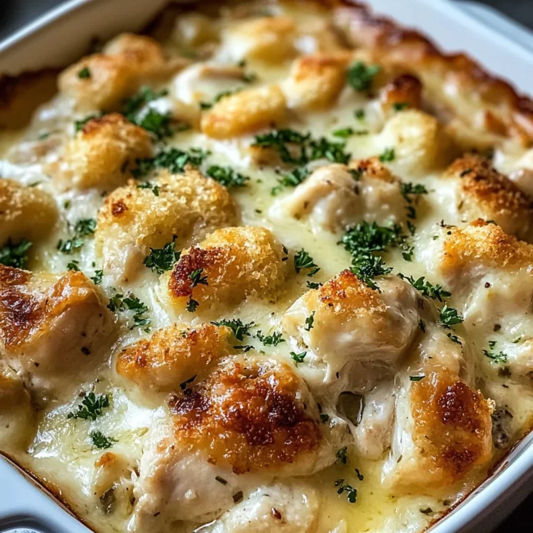 Creamy Swiss Chicken Casserole