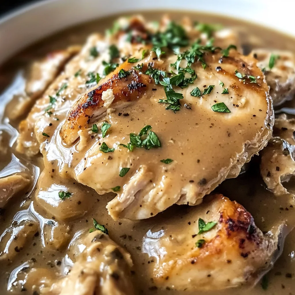 Crockpot Chicken and Gravy