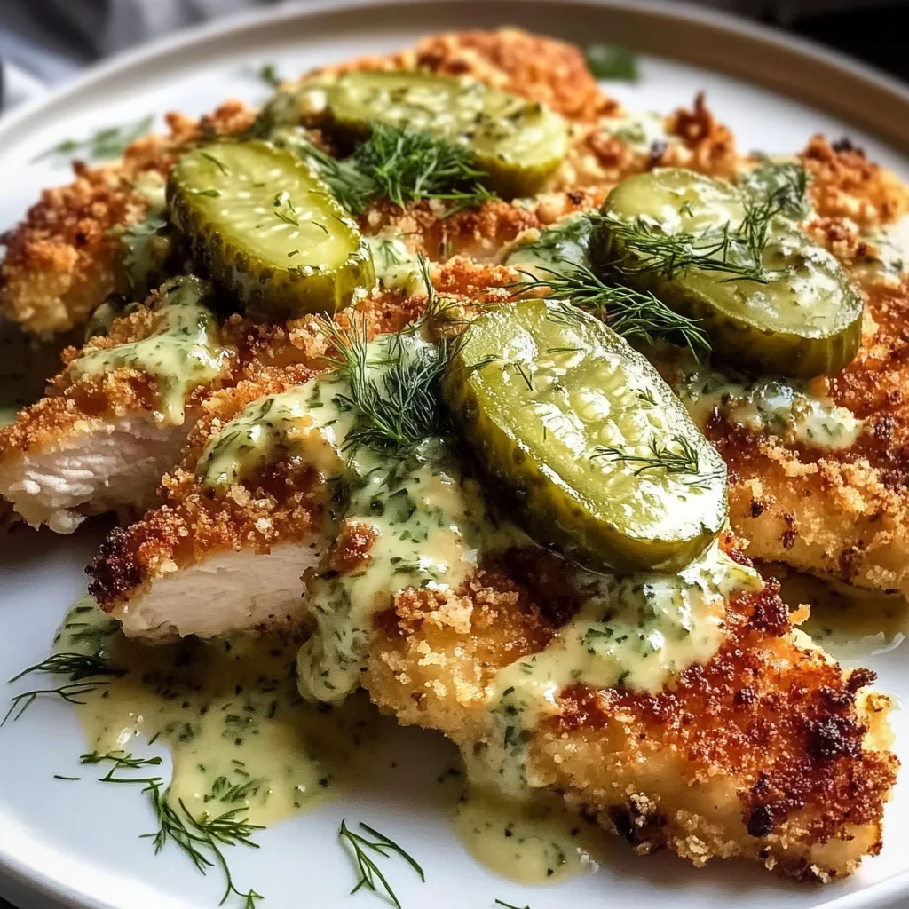 Dill Pickle Parmesan Chicken