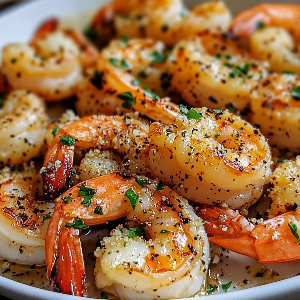 Garlic Parmesan Roasted Shrimp