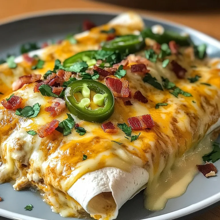 Jalapeno Popper Chicken Enchiladas
