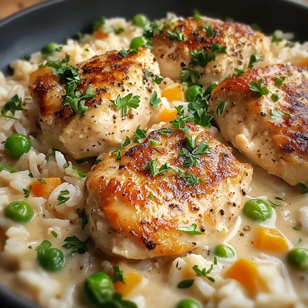 No-Peek Chicken with Rice