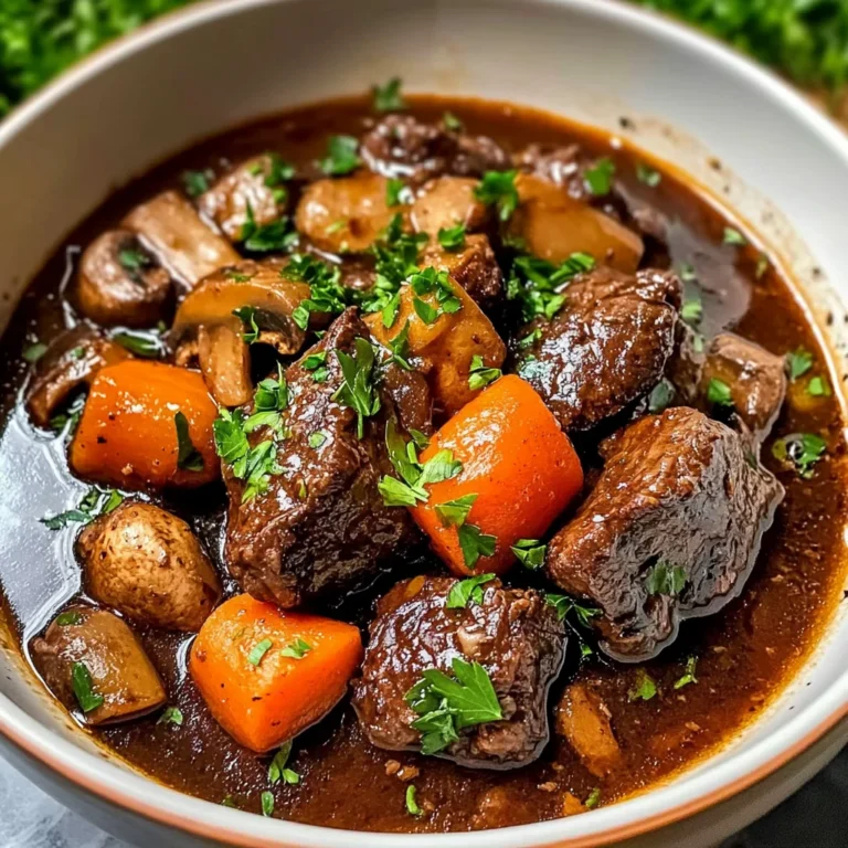 Slow Cooker Beef Bourguignon